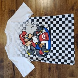 Boys Nintendo Mario Kart print short sleeve tshirt size XL(14/16)